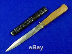 Italian Italy WWII WW2 Boot Fighting Knife Dagger with Scabbard