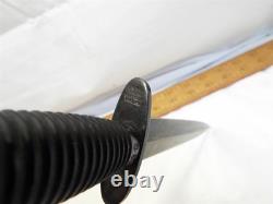 J. Nowill & Sons Sheffield England Black Dagger Fighting Knife Fairbairn Sykes