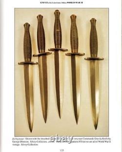 J Nowill & Sons, Sheffield England Fairbairn Sykes dagger, orig sheath Excellent