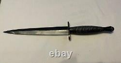 J Nowill & Sons Sykes Fairbairn Sheffield England Commando Fighting Knife Dagger