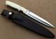 J2 Steel Hand Forged Big Bear Sub-hilt Fighter Dagger Knife With Resin Handle