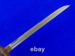 Japanese Japan WW2 Late War Navy Officer's Dagger Fighting Knife with Scabbard