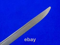 Japanese Japan WW2 Late War Navy Officer's Dagger Fighting Knife with Scabbard