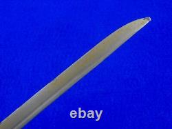 Japanese Japan WW2 Late War Navy Officer's Dagger Fighting Knife with Scabbard