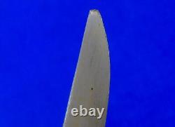 Japanese Japan WW2 Late War Navy Officer's Dagger Fighting Knife with Scabbard