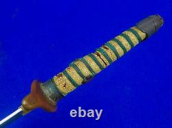 Japanese Japan WW2 Navy Naval Officer's Dagger Fighting Knife with Scabbard