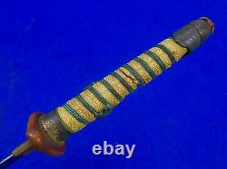 Japanese Japan WW2 Navy Naval Officer's Dagger Fighting Knife with Scabbard