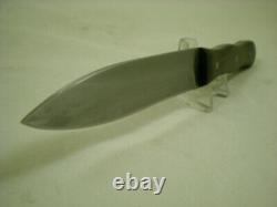 Jeff C. Morgan, Custom 1095HC Steel Western Dagger Knife, Cocobolo, USA