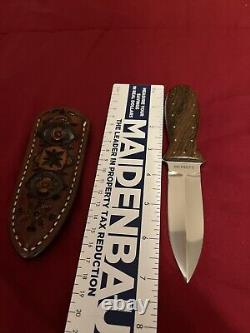 Jim Merritt Custom Knife /sheath 1970's Loveless Partner. Rare