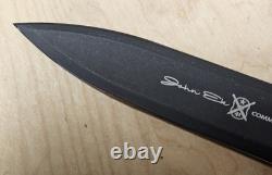 John EK Commando Ka-Bar Dagger Knife Fixed Blade With Box And Sheath EK44 CH22