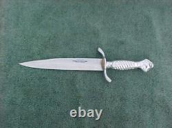 KORIUM Forged Solingen Steel Germany Fixed Blade Knife Dagger Excellent 10