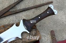 KRAUSER MACHETE/18 inches long Blade handmade DAGGER/Tactical/Combat knife/Forge