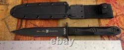 Kabar John EK Commando Dagger Knife Fixed Blade Full Tang 1095 Crovan EK44 USA