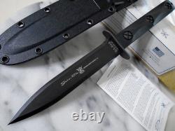 Kabar John EK Commando Dagger Knife Fixed Blade Full Tang 1095 Crovan EK44 USA