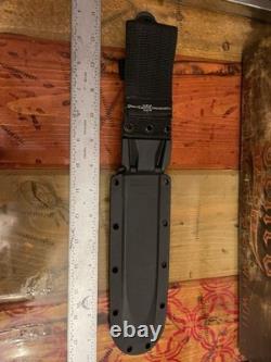Kabar John EK Commando Dagger Knife Fixed Blade Full Tang 1095 Crovan EK45 USA