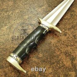 Kansas Dagger Knife 18 D2 Tool Steel Custom Handmade Hunting Dagger Knife