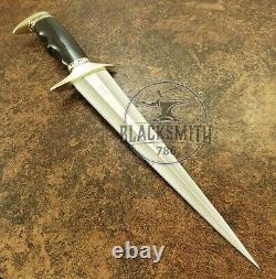 Kansas Dagger Knife 18 D2 Tool Steel Custom Handmade Hunting Dagger Knife