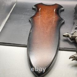 Kit Rae Medusa Dagger KR1 United Cutlery Fantasy Knife Plaque PRISTINE UCC 2000