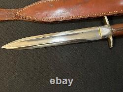 KnifeCrafters US WWII Knife -Patton Sword -Crafters/LF&C -Dagger -Fighting -mb