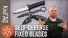 Knifecenter Faq 79 Self Defense Fixed Blades