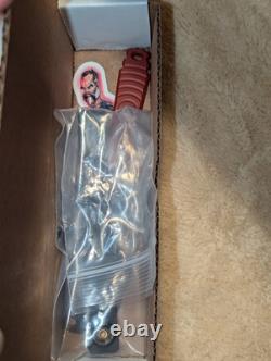 Knight Elements Oss Dagger Fixed Blade Red + Kydex Sheath & Box & Sticker