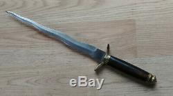 Kris Dagger Fighting Combat Knife Kriss Hand Made in Phillipines for CAS Iberia