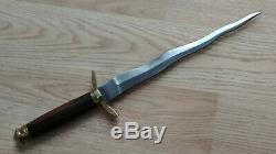 Kris Dagger Fighting Combat Knife Kriss Hand Made in Phillipines for CAS Iberia