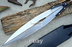 LEAF DAGGER/16 inches long Blade large knife/hunting /tactical/survival knife