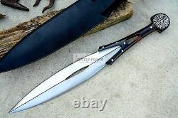 LEAF DAGGER/16 inches long Blade large knife/hunting /tactical/survival knife