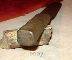 Large Primitive Fighting Dagger Knife-Pre Civil War Western-Mountain Man-Rare