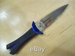 Limited Edition Buck Knife 234 Glint Dagger Timascus G10 Handle Le #205/250