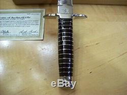 Limited Edition Buck Knife 976 Heritage File Dagger Le #138/500 Nos Mint