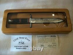 Limited Edition Buck Knife Custom 976 Heritage File Dagger / #203/250 Nos Mint