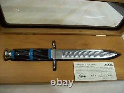 Limited Edition Buck Knife Custom 976 Heritage File Dagger Rare #001/250 Nos