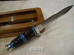 Limited Edition Buck Knife Custom 976 Heritage File Dagger Rare #001/250 Nos