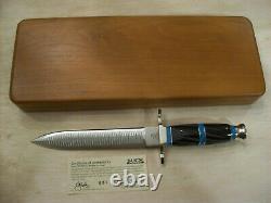 Limited Edition Buck Knife Custom 976 Heritage File Dagger Rare #001/250 Nos