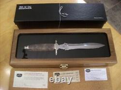 Limited Edition Buck Knife Custom 981 Dagger #032/200 Mint Gem Beauty