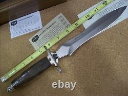 Limited Edition Buck Knife Custom 981 Dagger #032/200 Mint Gem Beauty