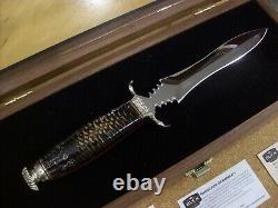 Limited Edition Buck Knife Custom 981 Dagger #170/250 Mint Gem Beauty