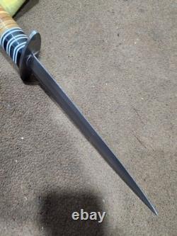 Lot of 10 Carbon Steel Leather Daggers & Knives Premium Handcrafted No Tariff US