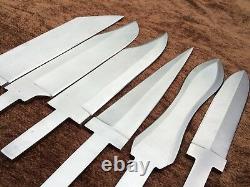 Lot of 6 Handmade Carbon Steel 1095 Historical Blank Blades 6B1 Hunting, Dagger