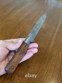 MALSCH & AMBRONN German WW2 Boot Trench Knife Old Fighting Combat WWII Dagger