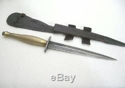 MINTY Authentic WWII FAIRBAIRN SYKES Fighting Commando Throwing Dagger Knife B2