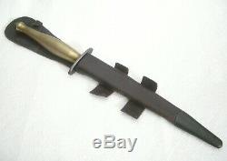 MINTY Authentic WWII FAIRBAIRN SYKES Fighting Commando Throwing Dagger Knife B2