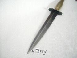 MINTY Authentic WWII FAIRBAIRN SYKES Fighting Commando Throwing Dagger Knife B2