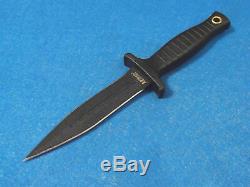MTECH Black Tactical 9 Fixed Blade DOUBLE Edge Dagger BOOT Knife + Sheath New