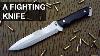 Making A Fighting Knife Combat Knife Knifemaking My Cellar Workshop