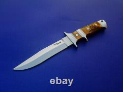 Master Ricardo Velarde Maker Custom Made Baby Bear Full Integral Hunter Knife