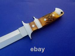 Master Ricardo Velarde Maker Custom Made Baby Bear Full Integral Hunter Knife