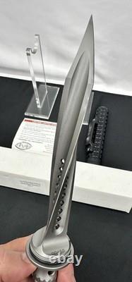 Microtech JAGDKOMMANDO Fixed Blade Knife 105-7 Tri-Edge Dagger New SUPER RARE